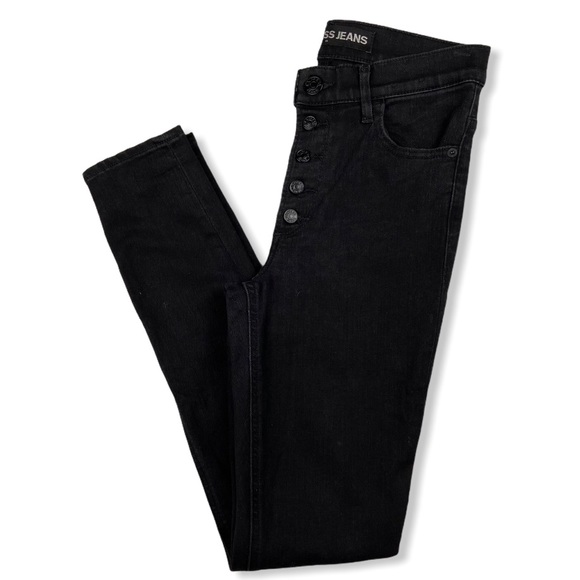 Express | High Rise Legging Fit 5 Button Closure - Picture 1 of 12